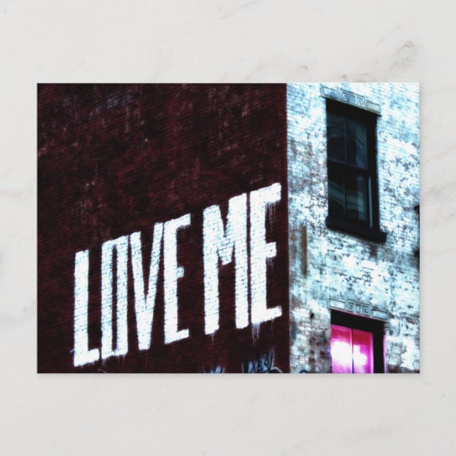 New York City Street Graffiti Photo Vykort (Framsida)