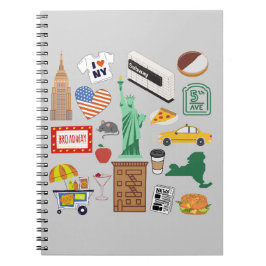 New York City-symboler Anteckningsbok