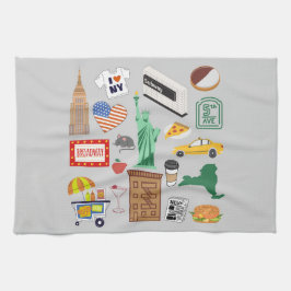 New York City Symboler Kökshandduk