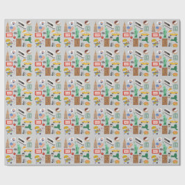 New York City Symbols Presentpapper