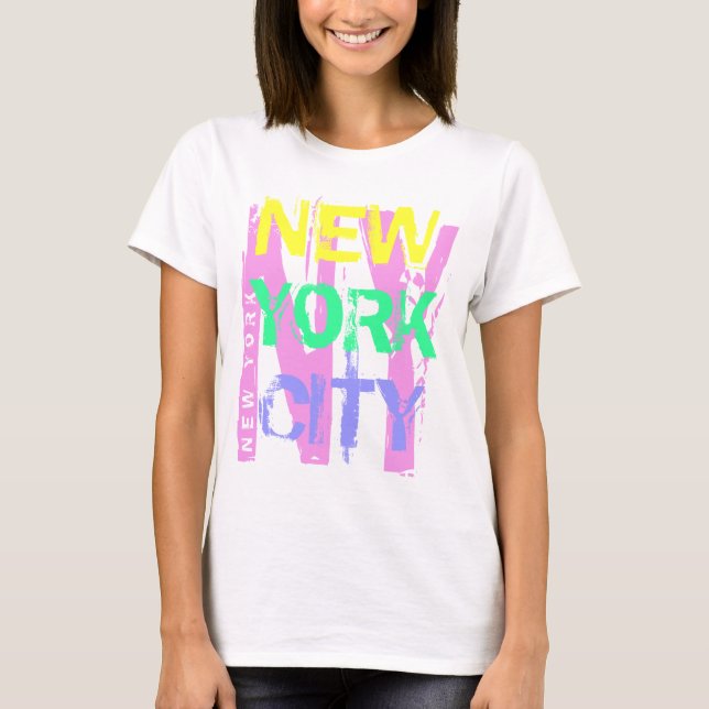New York City T Shirt (Framsida)