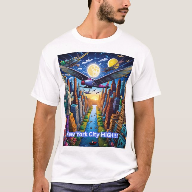 New York City T Shirt (Framsida)