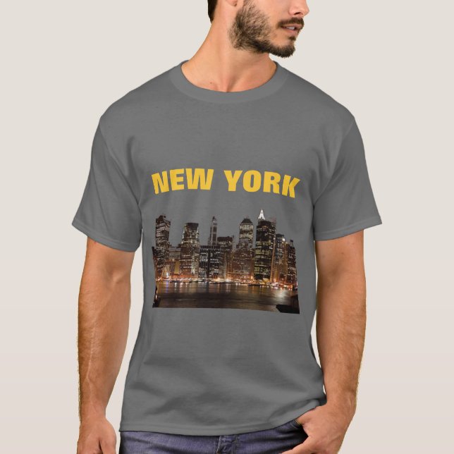 New York City T Shirt (Framsida)