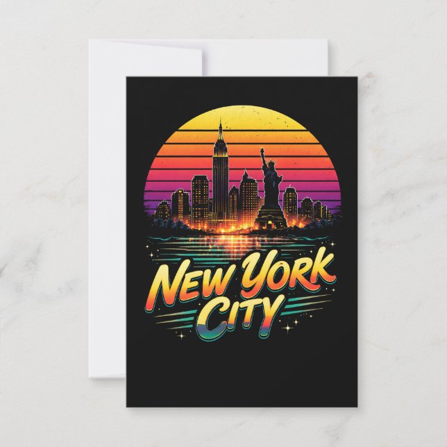 New York City Tack Kort (Framsida)