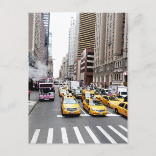 New York City Taxi Vykort