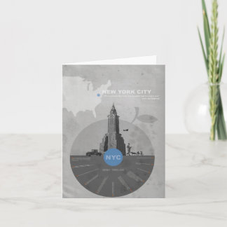 New York City-tema Kort