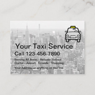 New York City tema Visitkort