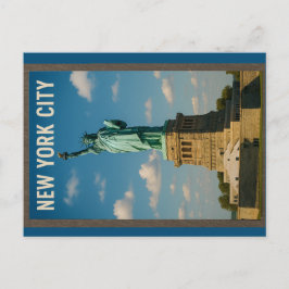 New York City – The Statue of Liberty Vykort