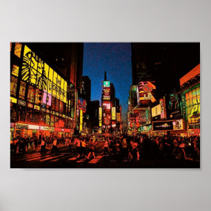 New York City (tider kvadrerar), affisch