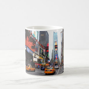 New York City tider kvadrerar Kaffemugg