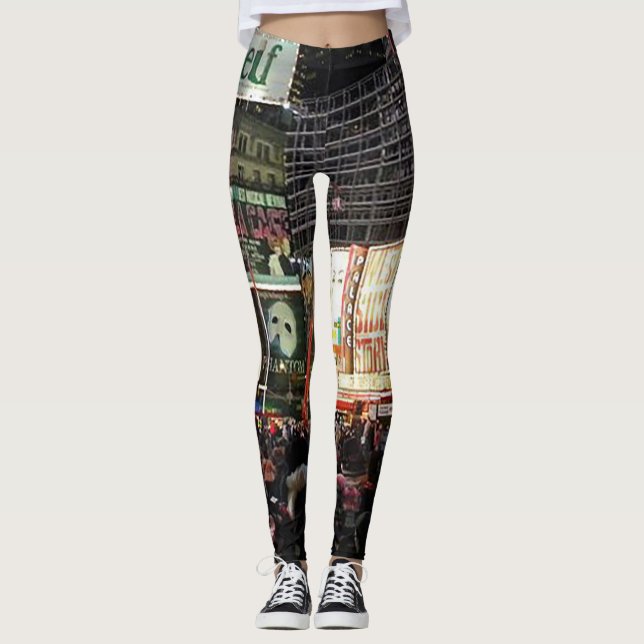New York City Times Square Leggings (Framsida)