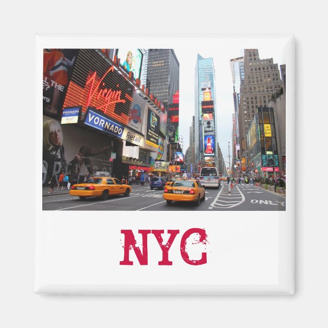 New York City Times Square Magnet (Framsidan)