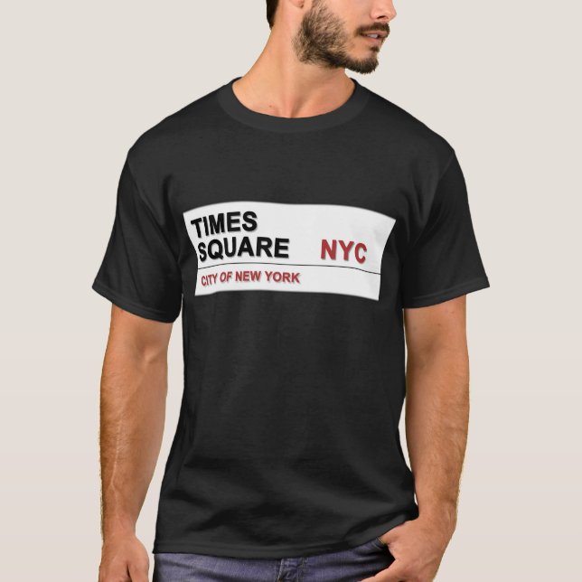 New York City Times Square Tee Shirt (Framsida)