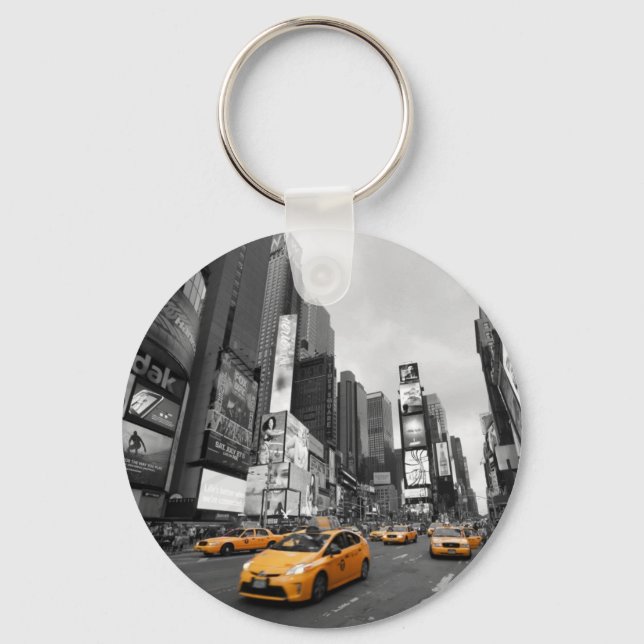 New York City - Times Square - USA Nyckelring (Framsida)
