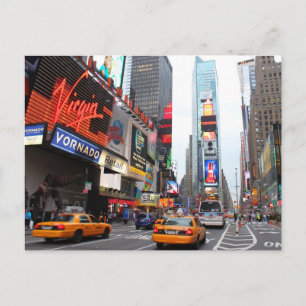 New York City Times Square Vykort