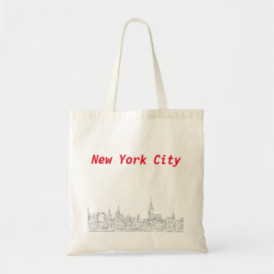 New York City Totes Tygkasse