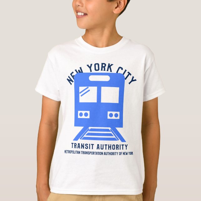 New York City Transit Authority T Shirt (Framsida)