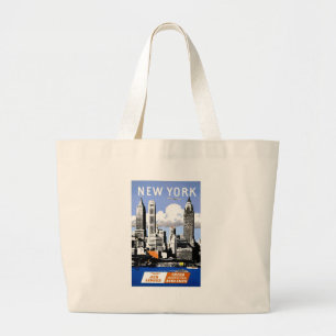 New York City Travel Jumbo Tygkasse