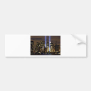 New York City Tribute Ljus Bildekal