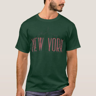 New York City Tryck tjej T Shirt