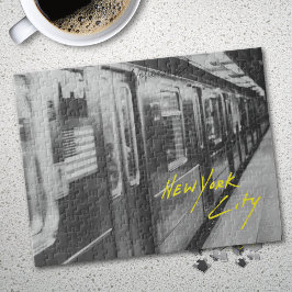 New York City Tunnelbanan Puzzle Pussel