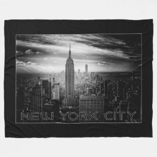 NEW YORK CITY ullfiltar Fleecefilt