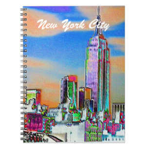 New York City USA Anteckningsbok
