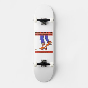 New York City, USA Coola Skateboard