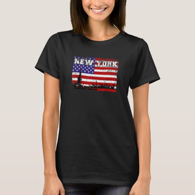 New York City USA T Shirt (Framsida)