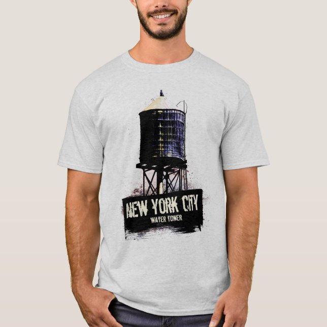 New York City Vatten Torn Tee (Framsida)