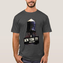 New York City Vatten Torn Tee
