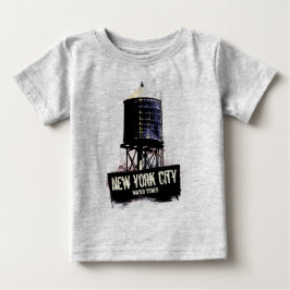 New York City Vatten Torn Tshirt Tröja