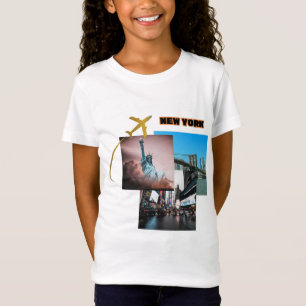 New York City Vibes - Urban Travel Collage T Shirt