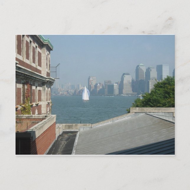 New York City View of the Bay Vykort (Framsida)