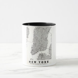 New York City Vintage Reskarta Mugg