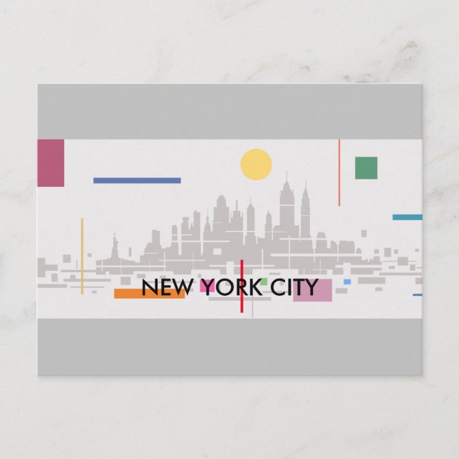 New York City Vykort (Framsida)