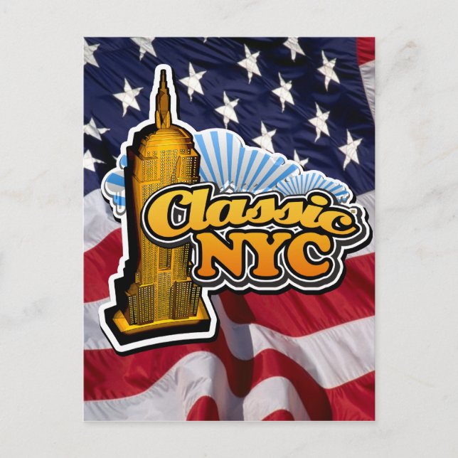 New York City Vykort (Framsida)