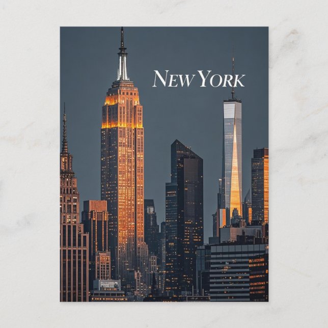 New York City Vykort (Framsida)