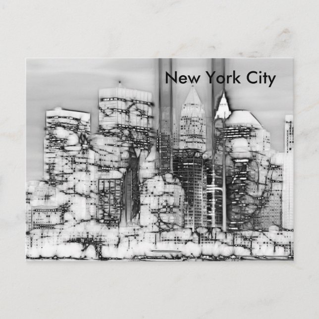 New York City Vykort (Framsida)