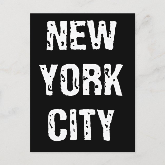 New York City Vykort (Framsida)
