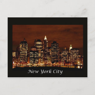 new york city vykort