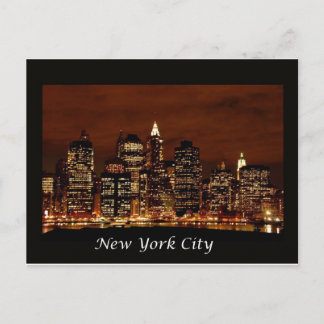 new york city vykort
