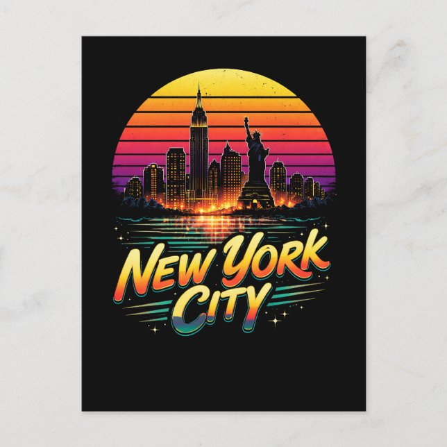 New York City Vykort (Framsida)
