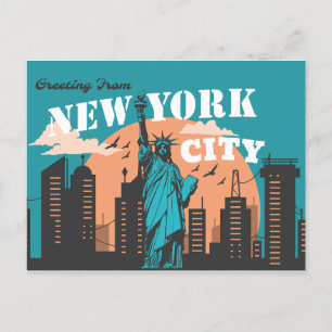 New York City vykort