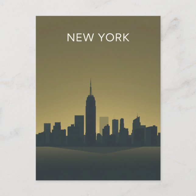 New York City-vykort Vykort (Framsida)