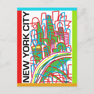 New York City-vykort Vykort