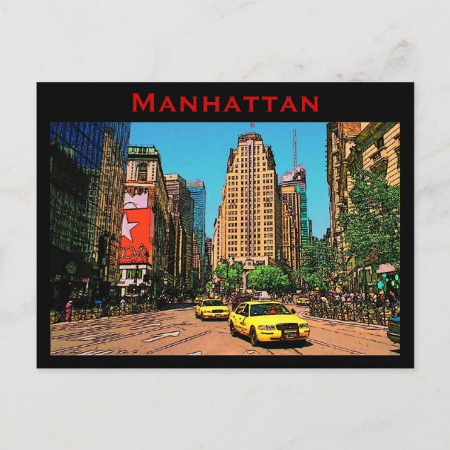 New York City-vykort Vykort (Front)