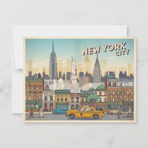 New York City-vykort Vykort