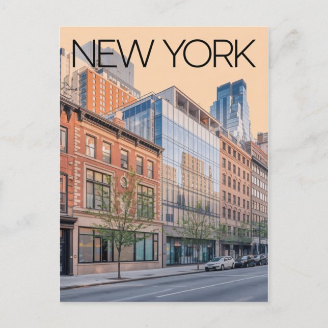 New York City-vykort Vykort (Framsida)
