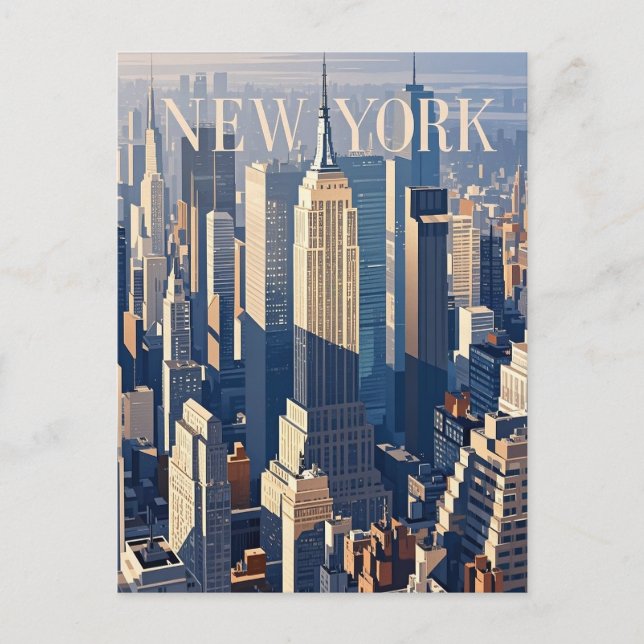 New York City-vykort Vykort (Framsida)